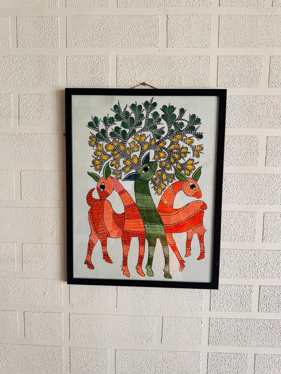 Gond Art - wall hanging