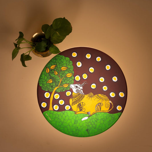 KAMDHENU COW - wall hanging