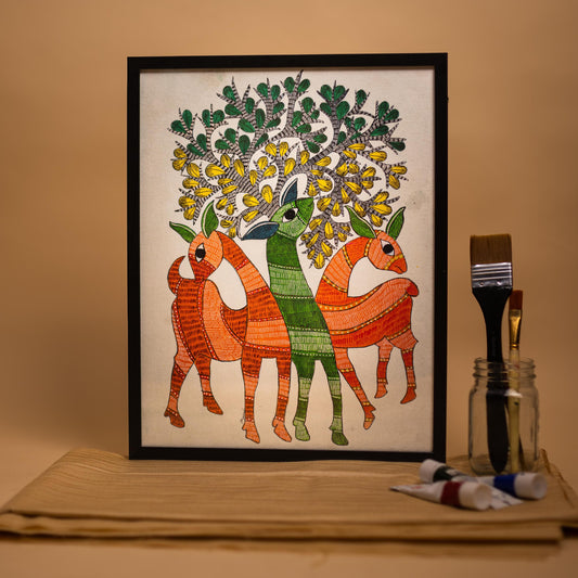 Gond Art - wall hanging